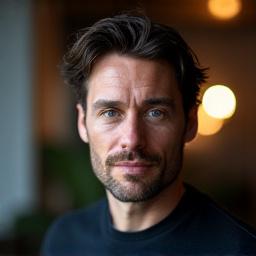 Portrett av Erik Strøm, Belysningsekspert